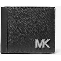 MK Portefeuille compact Hudson en cuir – NOIR(NOIR) – Michael Kors