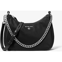 MK Sac à bandoulière Jet Set en gabardine de nylon de taille moyenne - NOIR(NOIR) - Michael Kors luxe