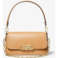 MK Sac porté épaule Parker de taille moyenne en cuir - PALE PEANUT - Michael Kors luxe
