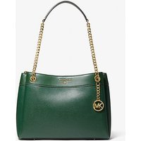 MK Sac porté épaule Susan de taille moyenne en cuir – MOUSSE(VERT) – Michael Kors