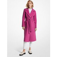 MK Trench en mélange de laine – FUCHSIA(ROSE) – Michael Kors