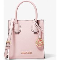 MK Très petit sac à bandoulière Mercer en cuir grainé – POWDER BLUSH – Michael Kors