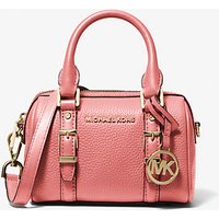 MK Très petit sac marin à bandoulière Bedford Legacy en cuir grainé – TEA ROSE – Michael Kors