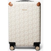 MK Valise à logo Empire emblématique - VANILLE/LUGGAGE(MARRON) - Michael Kors luxe