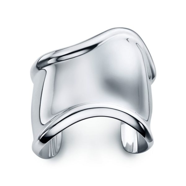 Manchette Bone Medium Elsa Peretti en argent 925 millièmes Largeur: 61 mm – Size Extra Small Tiffany & Co.