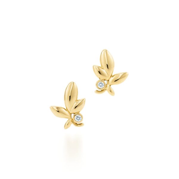 Paloma Picasso: Boucles d’oreilles Olive Leaf Tiffany & Co.