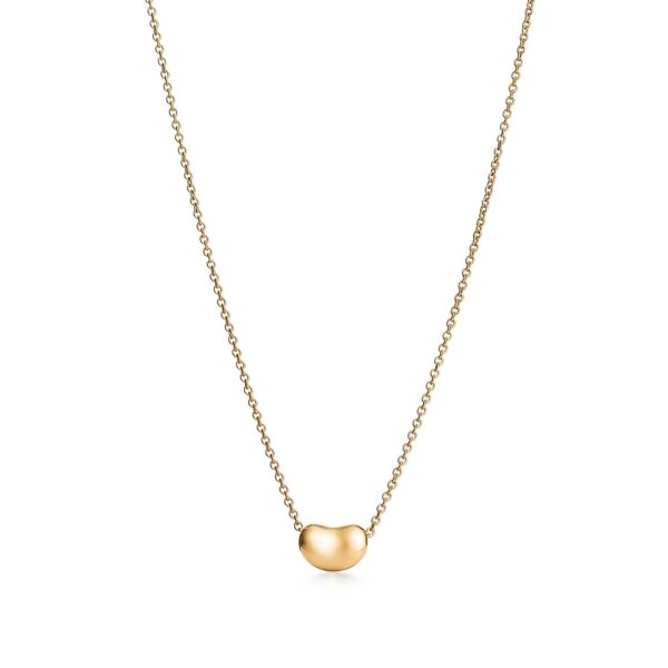 Pendentif Bean design par Elsa Peretti en or jaune 18 carats 6.5 mm – Size 6.5 mm Tiffany & Co.