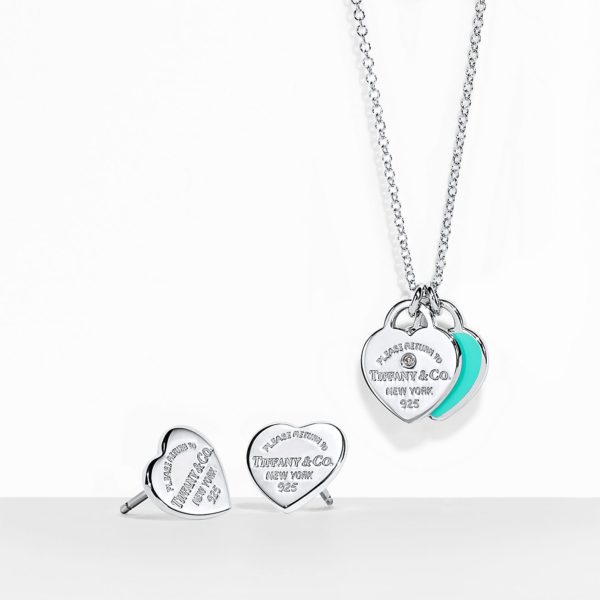 Return to Tiffany: Parure collier et boucles d’oreilles en argent Tiffany & Co.