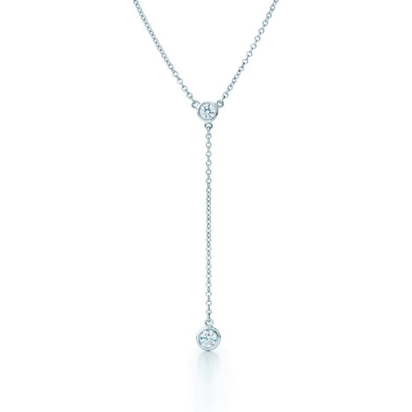 Sautoir en platine, Diamonds by The Yard par Elsa Peretti. Tiffany & Co.