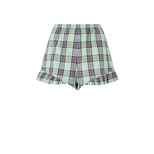 Short Rod check en coton – Roseanna