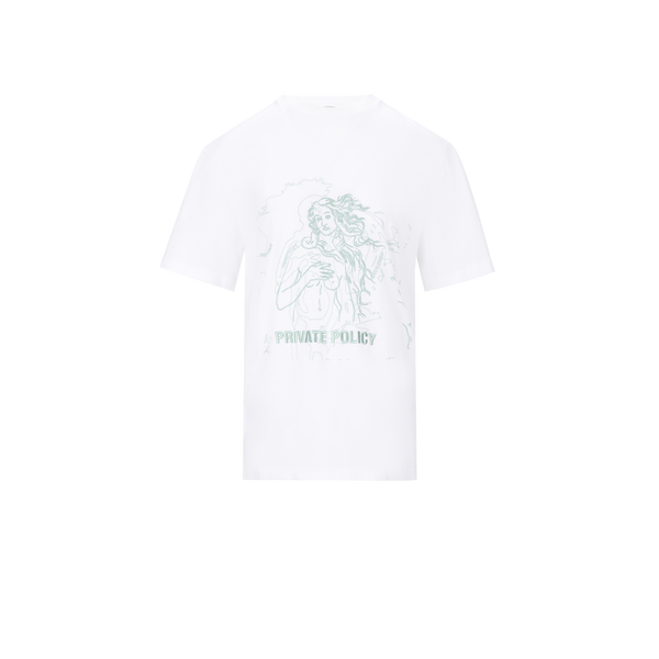 T-shirt Aphrodite Line Art en coton – Private Policy