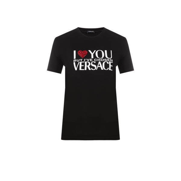 T-shirt I love you but.. – Versace