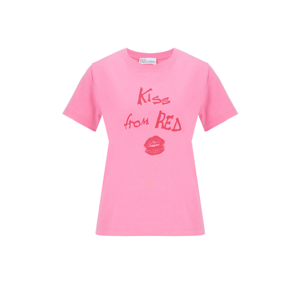 T-shirt Kiss from red – Red Valentino