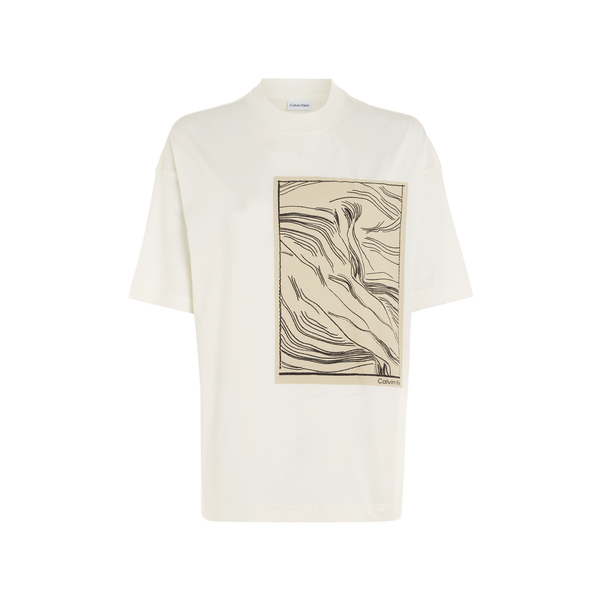 T-shirt à imprimé en coton – Calvin Klein