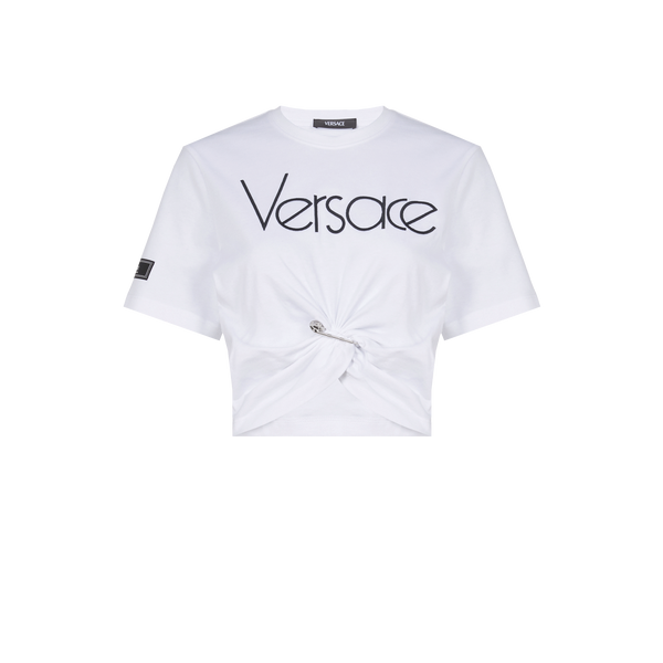 T-shirt avec broche – Versace