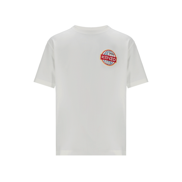 T-shirt avec broderie Kenzo Globe – Kenzo
