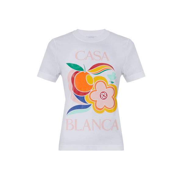 T-shirt imprimé en coton – Casablanca Paris