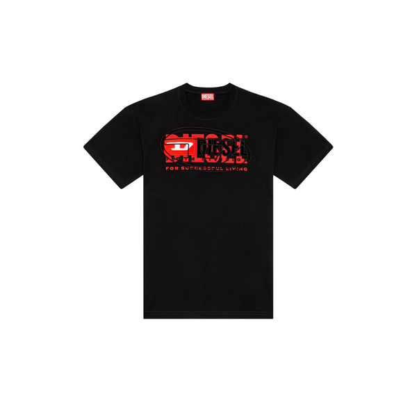 T-shirt logo en coton – Diesel