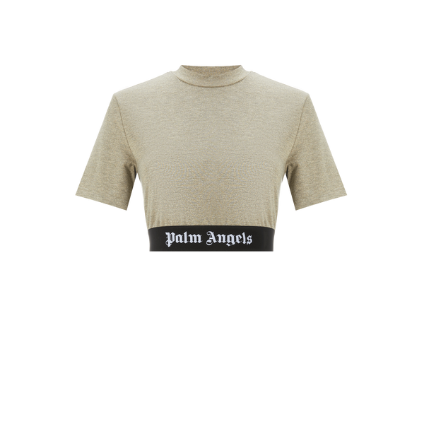 Tee shirt Lurex Logo Tape - Palm Angels