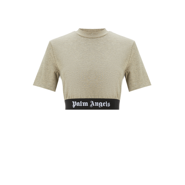 Tee shirt Lurex Logo Tape – Palm Angels