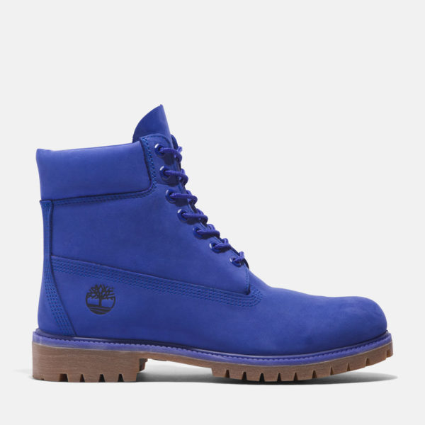 Timberland 50th Edition Premium 6-inch Boot Imperméables Pour Homme En Bleu Bleu, Taille 49