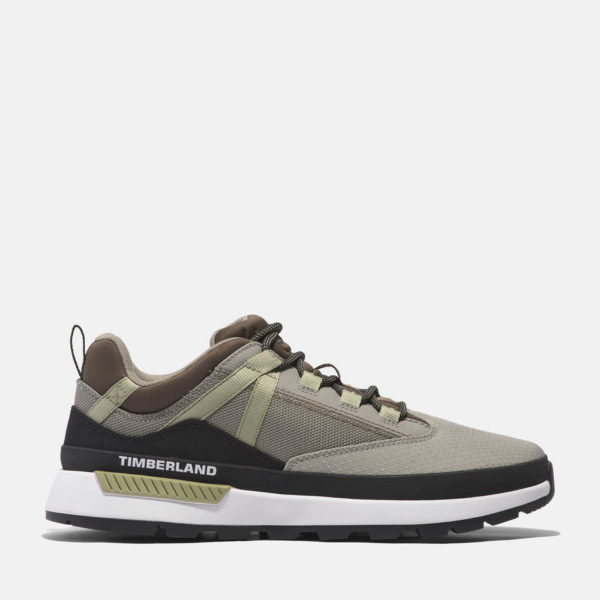 Timberland Basket Basse À Lacets Euro Trekker Pour Homme En Beige Foncé Beige, Taille 47.5