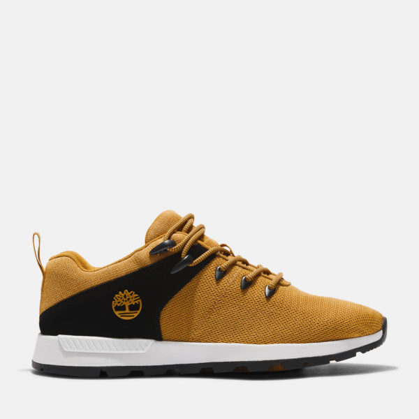 Timberland Basket Basse À Lacets Sprint Trekker Pour Homme En Jaune Jaune, Taille 47.5