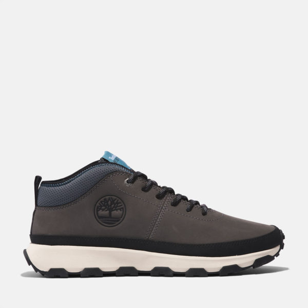 Timberland Basket De Randonnée Winsor Trail Pour Homme En Gris Gris, Taille 45