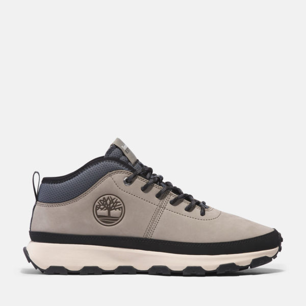 Timberland Basket En Cuir Winsor Trail Pour Homme En Beige Beige, Taille 47.5