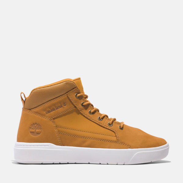 Timberland Baskets À Lacets Allston Pour Homme En Jaune Jaune, Taille 44.5