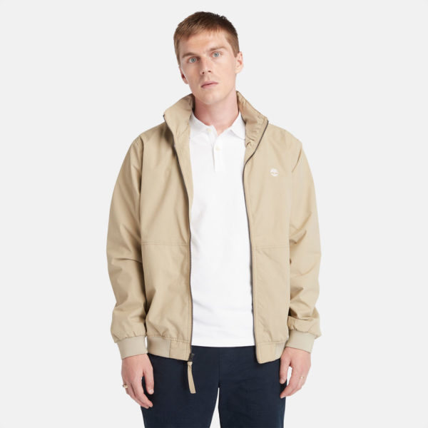 Timberland Blouson Bomber Résistant À L’eau Pour Homme En Beige Beige, Taille XXL