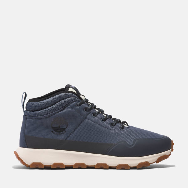 Timberland Chaussure De Randonnée Winsor Trail Pour Homme Bleu Foncé Bleu, Taille 47.5