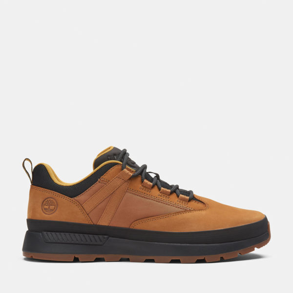 Timberland Chaussures De Randonnée Basses Euro Trekker Pour Homme En Jaune Jaune, Taille 46