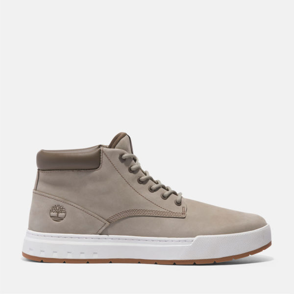 Timberland Chukka Maple Grove En Cuir Pour Homme En Gris Clair Gris, Taille 47.5