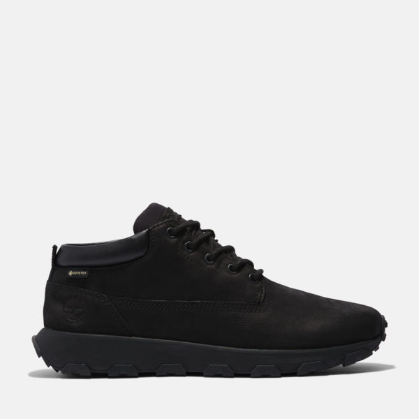 Timberland Chukka Windsor Park Gore-tex Pour Homme En Noir Noir, Taille 47.5