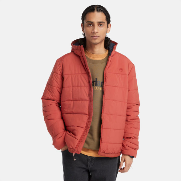 Timberland Doudoune À Capuche Garfield Thermarange Pour Homme En Rouge Rouge, Taille XL