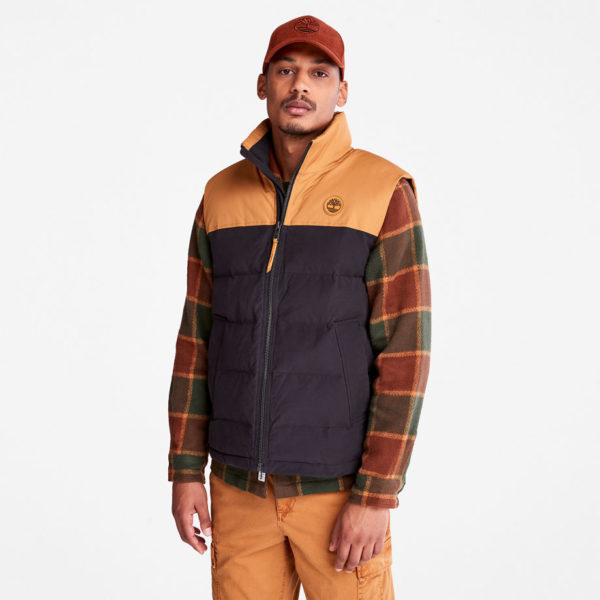 Timberland Doudoune Sans Manches Welch Mountain Pour Homme En Noir Noir