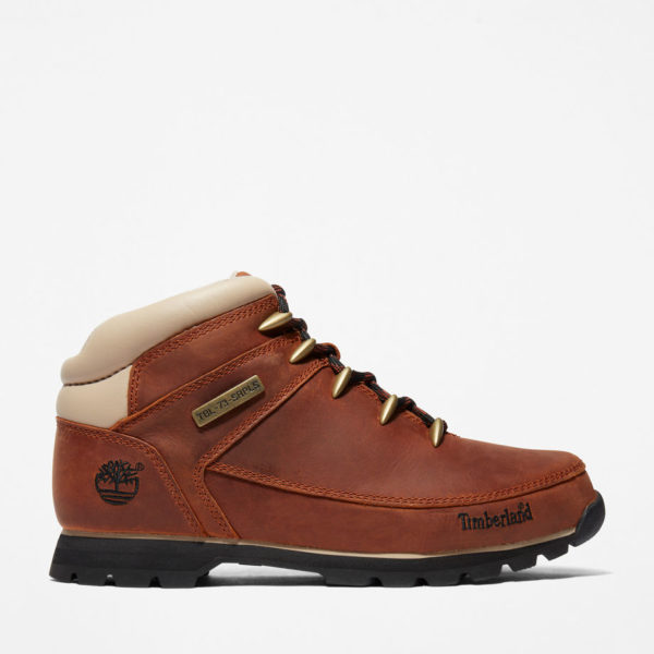 Timberland Euro Sprint Hiker Pour Homme En Marron Marron/blanc