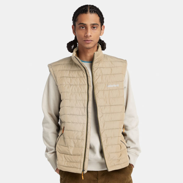 Timberland Gilet Repliable Axis Peak Pour Homme En Beige Beige