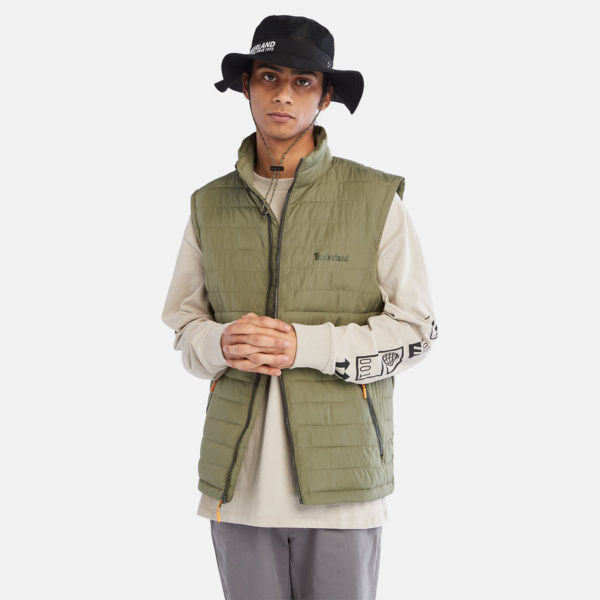Timberland Gilet Repliable Axis Peak Pour Homme En Vert Vert
