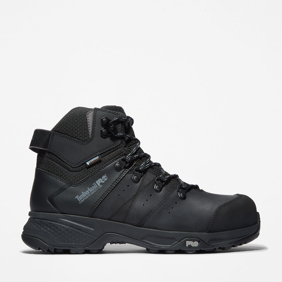 Timberland Hiker De Travail A Bout Composite Switchback Pour Homme En Noir Noir Taille 47