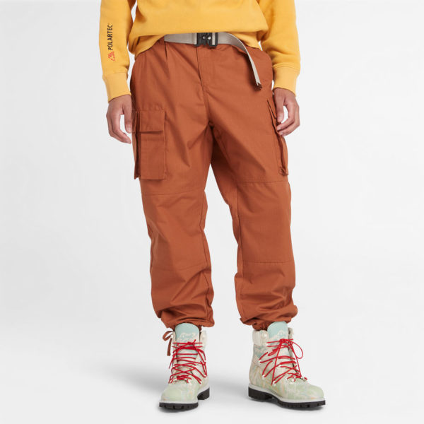 Timberland Pantalon Cargo Déperlant Pour Homme En Rouille Marron