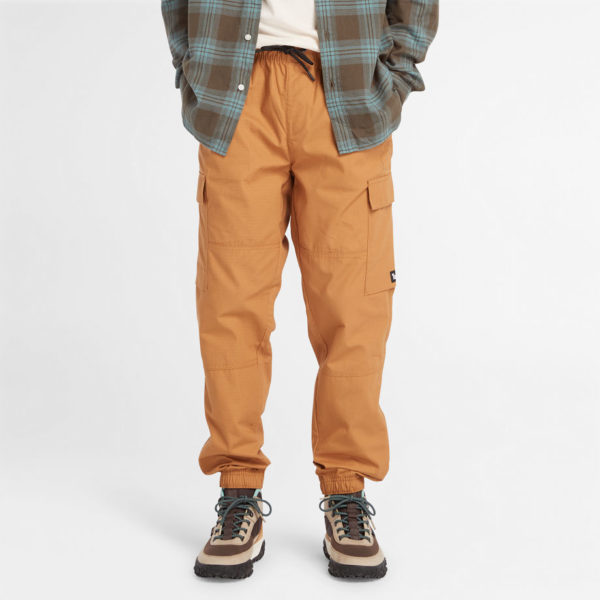 Timberland Pantalon De Survêtement Cargo Utilitaire Pour Homme En Orange Orange, Taille XXL