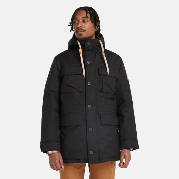 Timberland Parka Imperméable Wilmington Expedition Pour Homme En Noir Noir, Taille XL