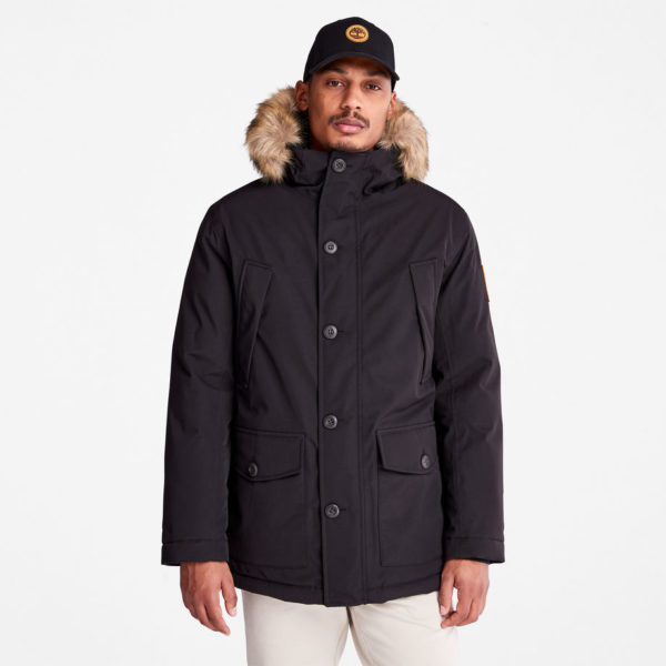 Timberland Parka Scar Ridge Avec Technologie Dryvent Pour Homme En Noir Noir, Taille XXL