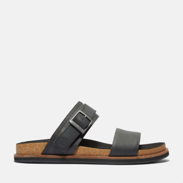 Timberland Sandale À Double Bride Amalfi Vibes Pour Homme En Noir Noir