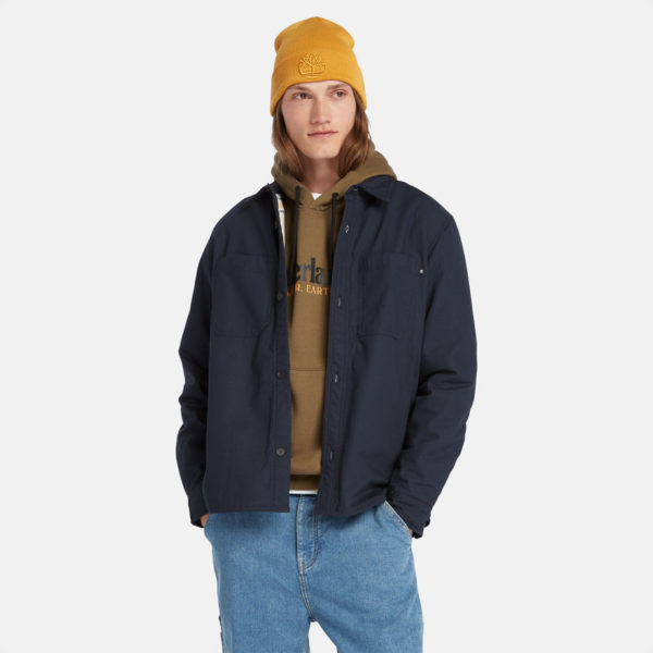 Timberland Surchemise Windham Doublée De Polaire Pour Homme En Bleu Marine Bleu Marine, Taille XL