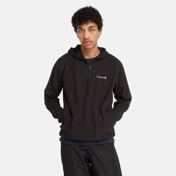 Timberland Sweat À Capuche En Polaire Polartec Pour Homme En Noir Noir