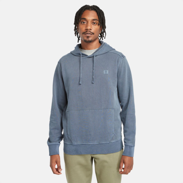 Timberland Sweat À Capuche Teint En Plongée Pour Homme En Bleu Marine Bleu Marine, Taille XXL