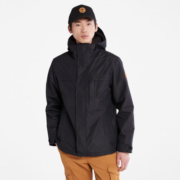 Timberland Veste Imperméable 3 En 1 Benton Pour Homme En Noir Noir, Taille XXL